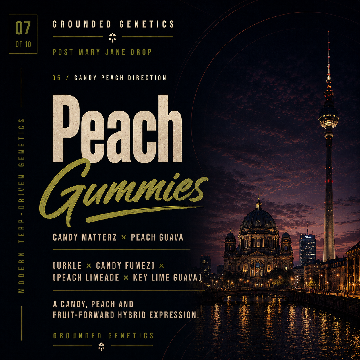 Peach Gummies Peach Gummies — Grounded Genetics - Image 1